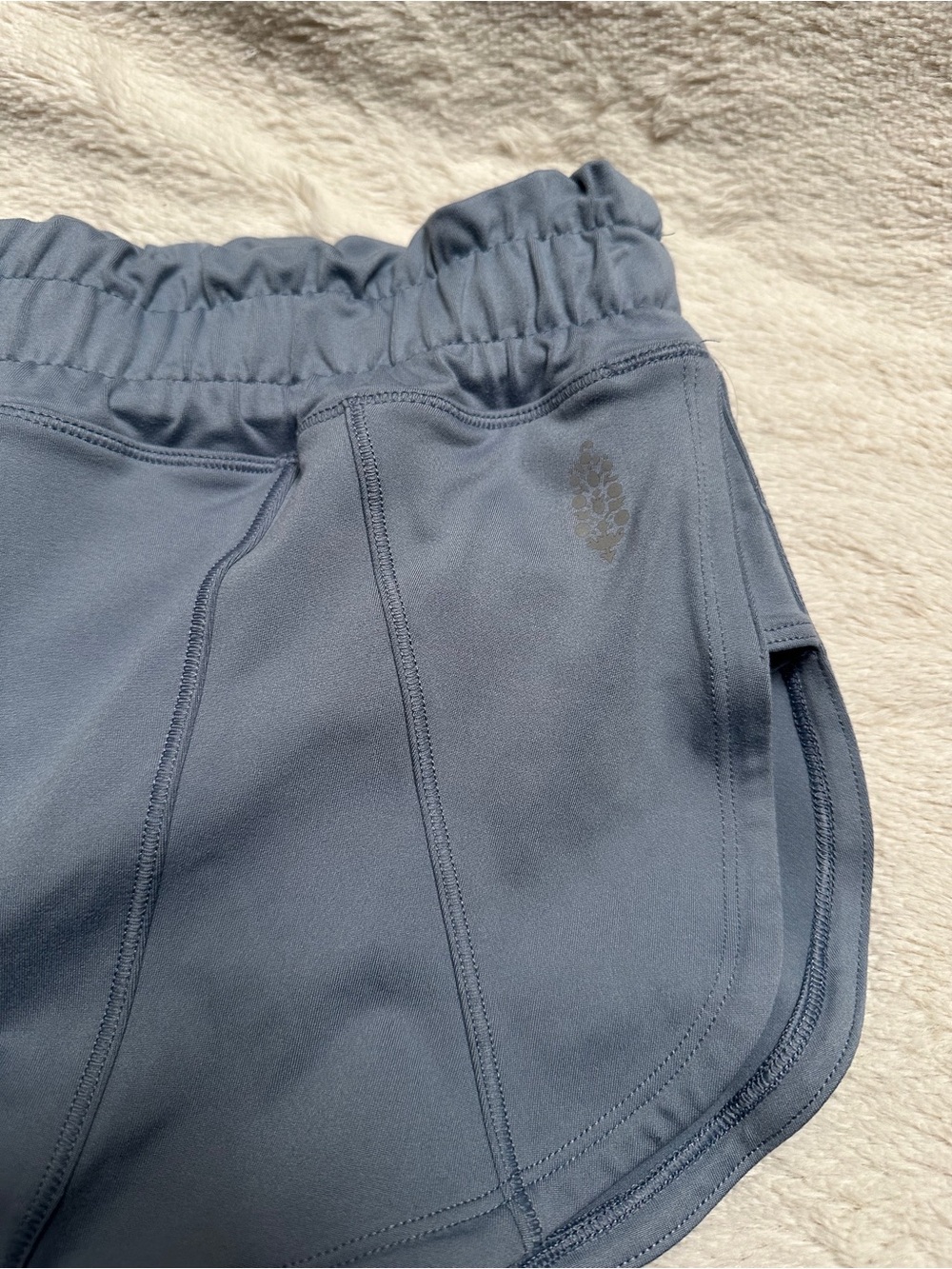 NWOT Free People Off Duty Shorts with Built-in Brief, S - Picture 4 of 8